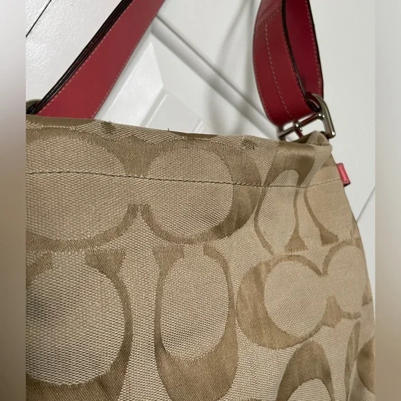 Coach Signature Duffle Shoulder Bag - Picture 10 of 14